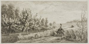 春 作： Charles Francois Daubigny