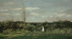 春の風景、1862