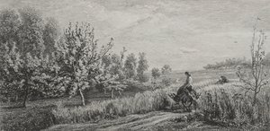 春 作： Charles Francois Daubigny