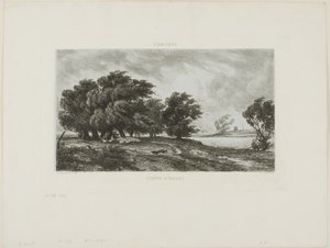 荒れた天気 作： Charles Francois Daubigny