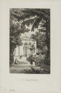 植物園の円形劇場 作： Charles Francois Daubigny