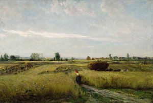 収穫、1851 作： Charles Francois Daubigny