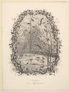 スズメ鳥小屋、1843年。 作： Charles Francois Daubigny