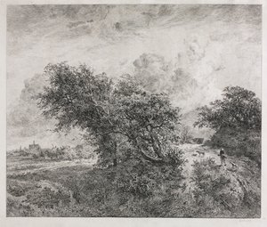 茂み 作： Charles Francois Daubigny
