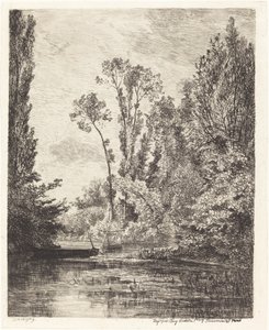 ブゾンのヴァージン諸島 作： Charles Francois Daubigny