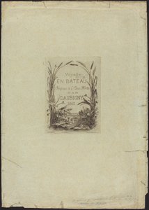 「ボートトリップ」のラッパー 作： Charles Francois Daubigny