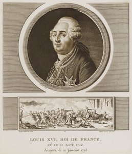 ルイ16世フランス王 作： Charles Francois Gabriel Levachez
