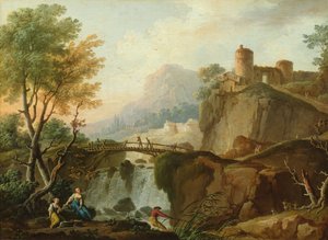 風景、1766 作： Charles Francois Lacroix de Marseille