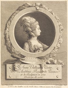 アン・ヴァレイヤー＝コスター 作： Charles Francois Le Tellier after Anne Vallayer Coster