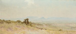 リャノのハウスマウンテン、1920年頃（キャンバスに油彩）