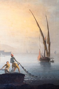 マリン、詳細 作： Charles François Grenier de Lacroix