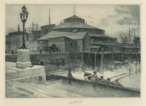 キャッスル ガーデン 作： Charles Frederick William Mielatz