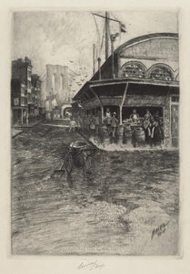 キャサリン・マーケット、19031907。 作： Charles Frederick William Mielatz