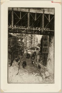 チェリーストリート 作： Charles Frederick William Mielatz
