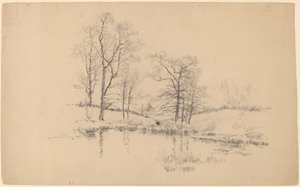 ニューヨーク州メドウポンド。 作： Charles Frederick William Mielatz