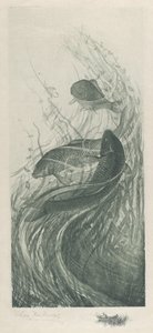 誘惑、1887年。 作： Charles Frederick William Mielatz