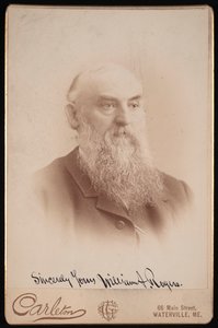 ウィリアム・オーガスタス・ロジャースの肖像、1832～1898年、1898年以前。 作： Charles G Carleton