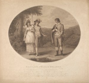 Rosalind, Celia e Orlando - "As You Like It", Ato III, Cena II