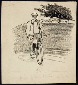 カウンティ ライン、1892～1933 年 作： Charles George Harper