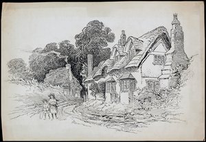 ウェルフォード・オン・エイボン、ウォリックシャー、1892～1933年 作： Charles George Harper