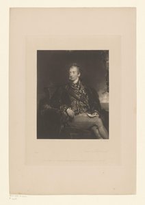 メッテルニッヒによるクレメンスの肖像 Prince Metternich (オブジェクトのタイトル) 作： Charles George Lewis