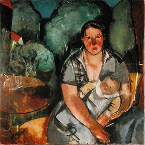 マタニティ、1920 作： Charles Georges Dufresne