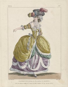 ファッションの女王、マリー・アントワネット 作： Charles Germain de (after) Saint Aubin