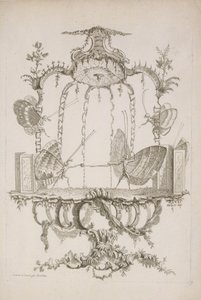 決闘、聖オービンによる人間の蝶に関するエッセイから。 1756-60。