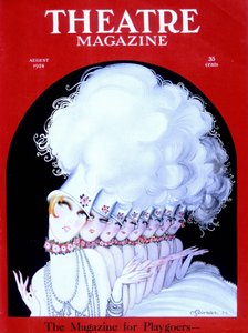 アメリカの雑誌『Théatre Magazine』1924年8月号の表紙を飾ったキャバレーのダンサーたち（エングレービング 作： Charles Gesmar