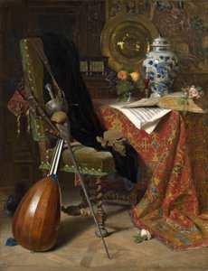17世紀のインテリア 作： Charles Gifford Dyer