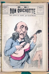 ル・ドン・キホーテ」の表紙、ナンバー614、Satirique en Couleurs