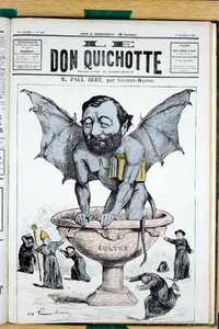ル・ドン・キホーテ」表紙、389番、Satirique en Couleurs 作： Charles Gilbert Martin