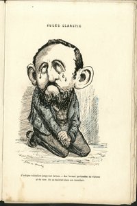 チャールズ・ギルバート・マーティン（1839-1905）による "Contemporary Grimaces "のイラスト 作： Charles Gilbert Martin