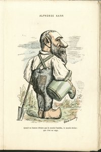 チャールズ・ギルバート・マーティン（1839-1905）による "Contemporary Grimaces "のイラスト