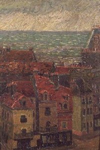 Telhados, Le Havre 作： Charles Ginner