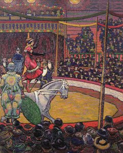 サーカス、1913年頃（キャンバスに油彩） 作： Charles Ginner