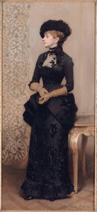 フランス語：Femme aux gants、通称La Parisienne（ラ・パリジェンヌ