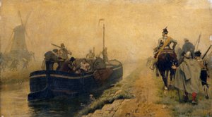 スペイン人」による捕虜輸送 作： Charles Gogin