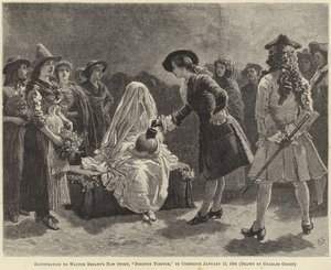 ドロシー・フォースターへのイラストby Walter Besant 作： Charles Green