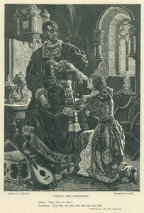 オセロのイラスト 作： Charles Gregory