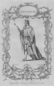 エドワード3世、1773年。 作： Charles Grignion