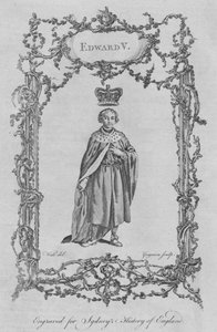 エドワード5世、1773年。 作： Charles Grignion