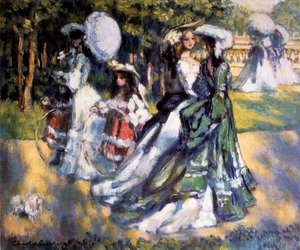 プロムナード、c1911 作： Charles Guerin
