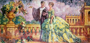 プロムナード、1911 作： Charles Guerin