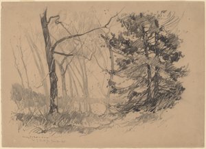 ウッドインテリア 作： Charles H. Woodbury