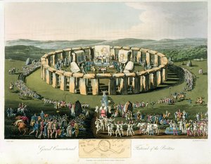 英国人のグランドコンベンショナルフェスティバル、アクアティント、パブ。ロバート・ハヴェル（1769-1832）1815（アクアチント） 作： Charles Hamilton Smith