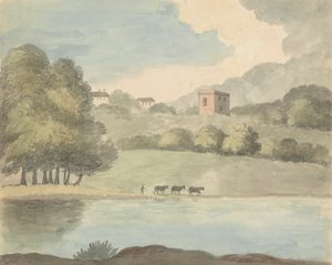 川の風景 作： Charles Hamilton Smith