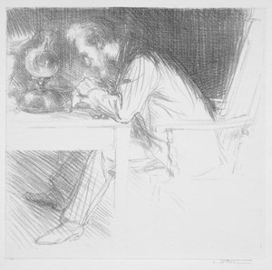 チャールズリケッツ、1894年。 作： Charles Haslewood Shannon