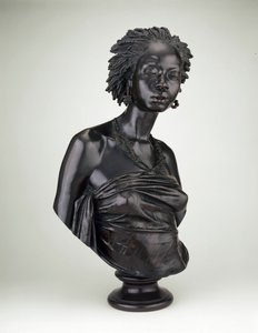 アフリカ人女性の胸像、1851 年。 作： Charles Henri Joseph Cordier