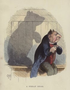 大熊（彩色済み彫刻 作： Charles Henry Bennett